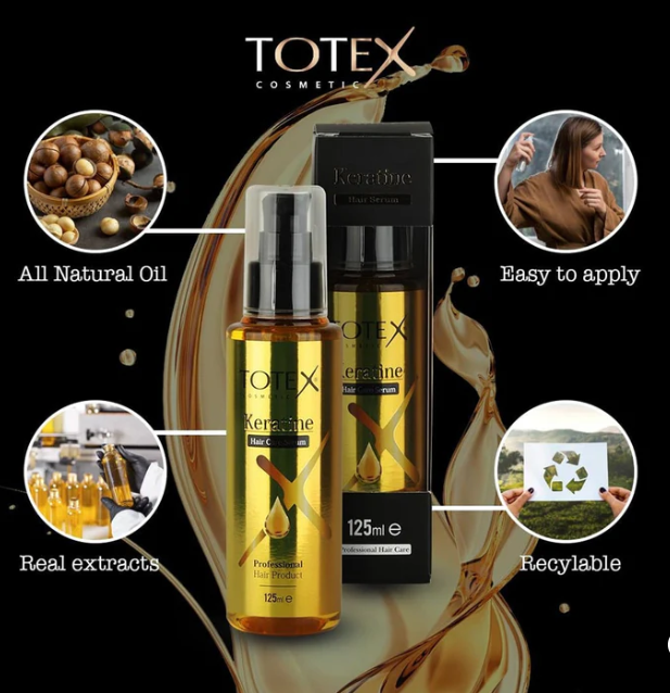 Totex Hair Serum Keratine 125 ML