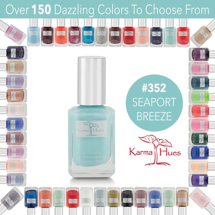 Karma Naturals Nail Polish - Seaport Breeze