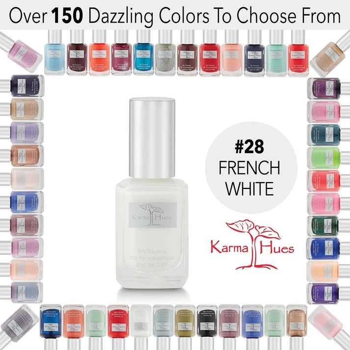 Karma Naturals Nail Polish - French White