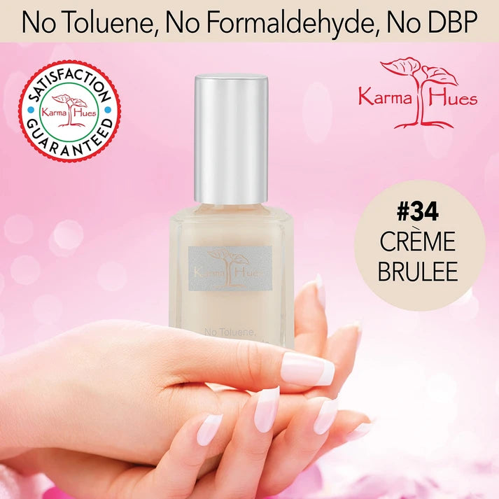 Karma Naturals Nail Polish - Creme Brulee