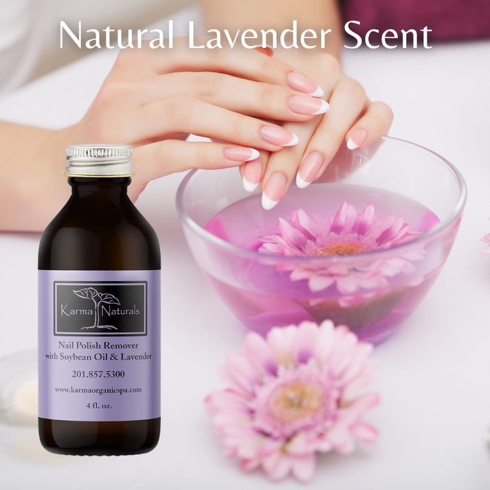 Karma Naturals Nail Polish Remover with Soybean and Lavender Oil