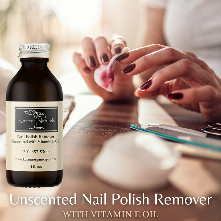 Karma Naturals Unscented Nail Polish Remover