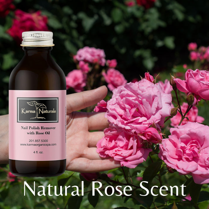 Karma Naturals Nail Polish Remover with Soybean and Rose Oil