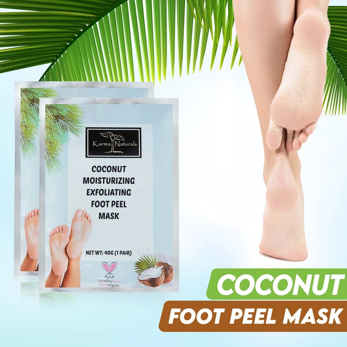 Karma Naturals coconut Foot Peel Mask
