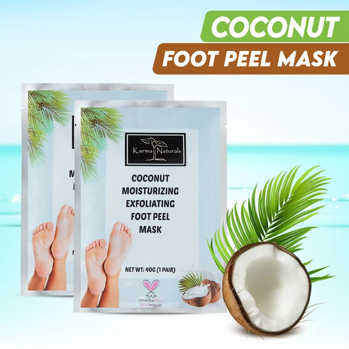 Karma Naturals coconut Foot Peel Mask