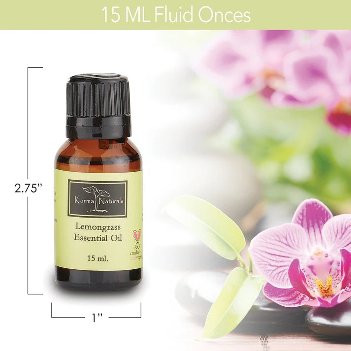 Karma Naturals Lemongrass Essential Oil
