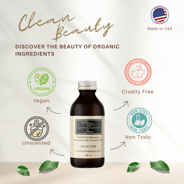 Karma Naturals Unscented Nail Polish Remover