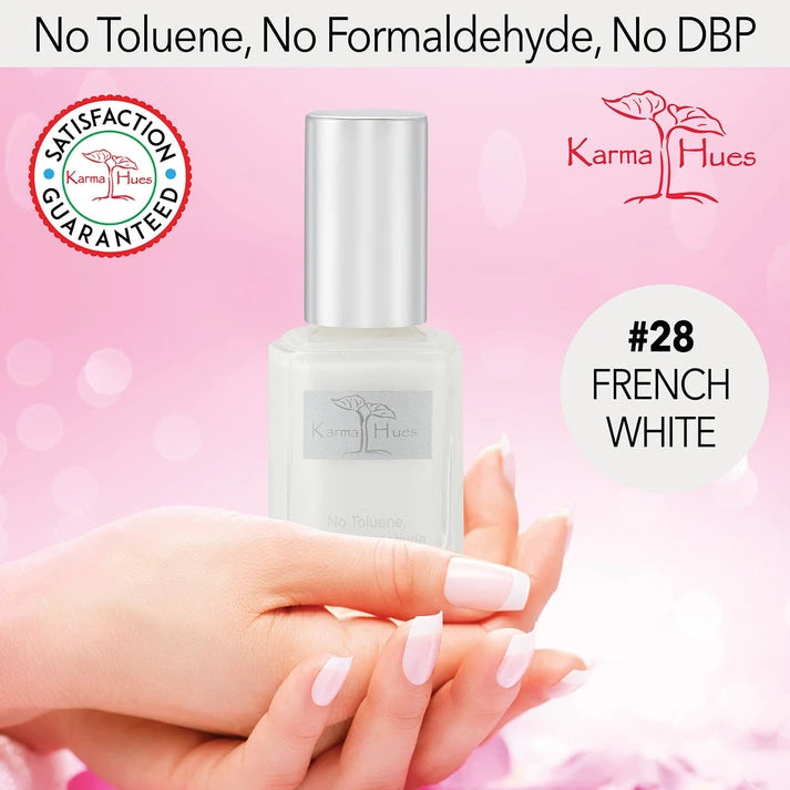 Karma Naturals Nail Polish - French White