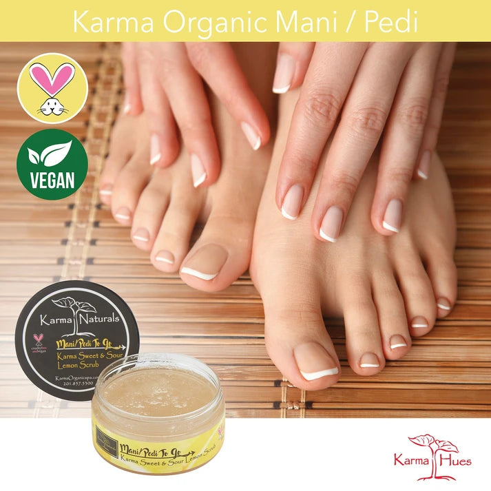 Karma Naturals Sweet and Sour Lemon Scrub