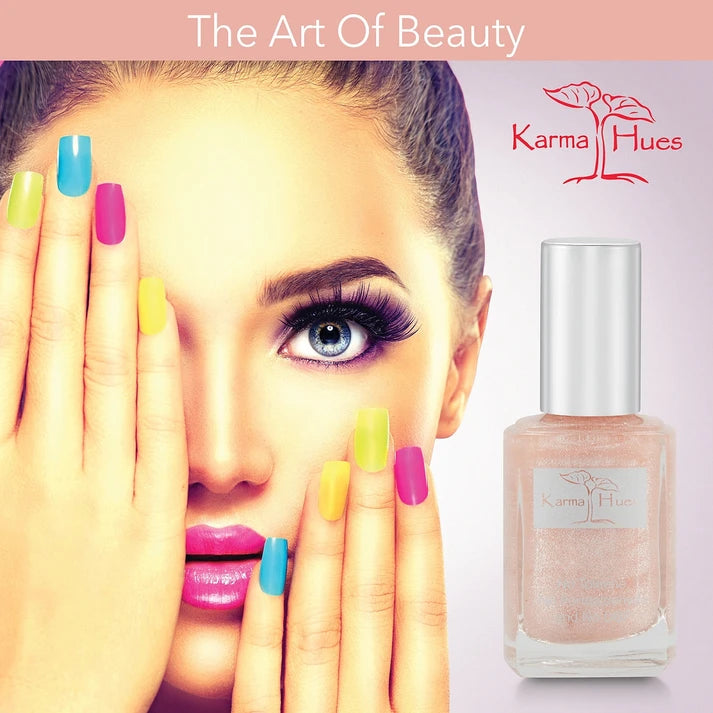 Karma Naturals Nail Polish - Champagne and Pearls