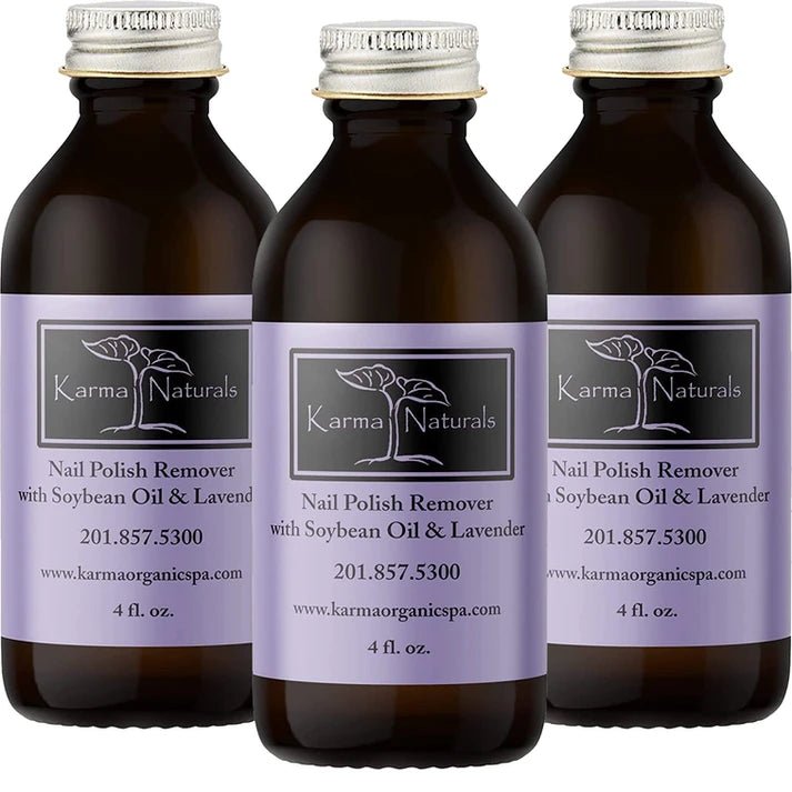 Karma Naturals Nail Polish Remover with Soybean and Lavender Oil