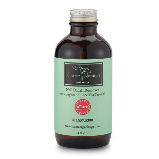 Karma Naturals Nail Polish Remover with Soybean and Tea Tree Oil