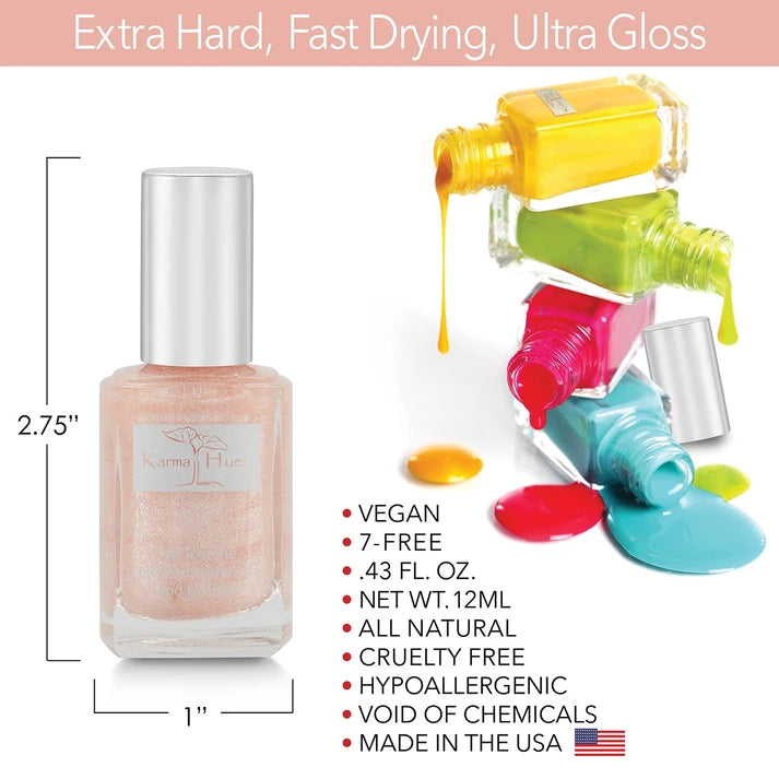 Karma Naturals Nail Polish - Champagne and Pearls